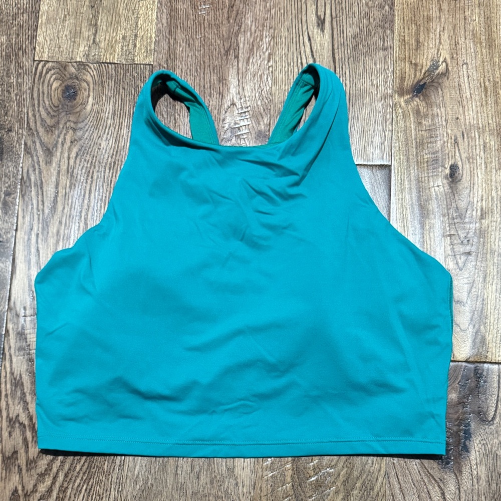 Athleta Teal Women's Swim Top. Sz L